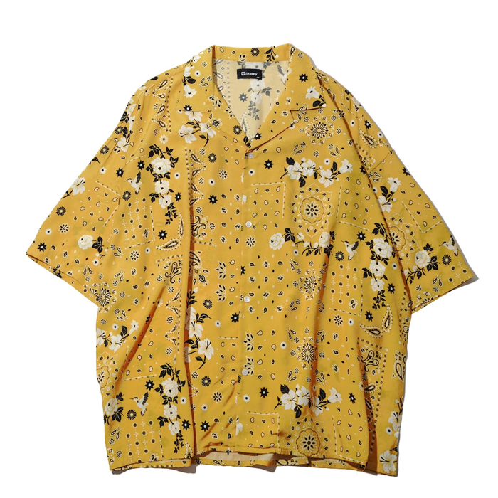 Subciety FLOWER PAISLEY SHIRT